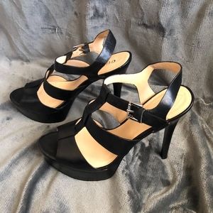 Guess Black Heels, Size 9.5